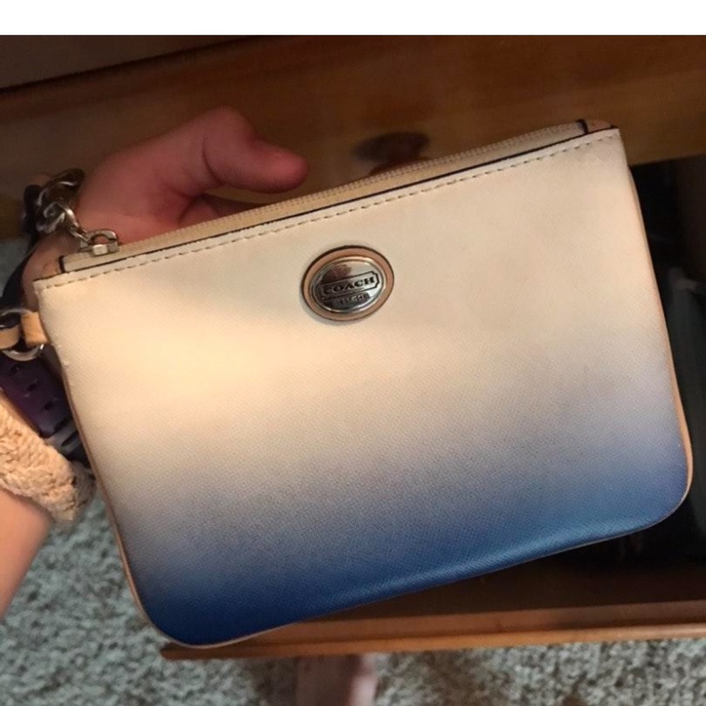 Coach clutch wallet